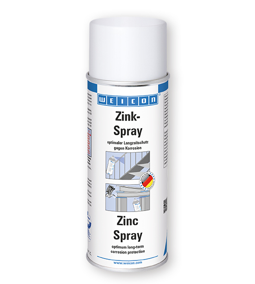 Фото Защитное покрытие Weicon Zinc Spray, цинк-спрей (400 мл) {wcn11000400}