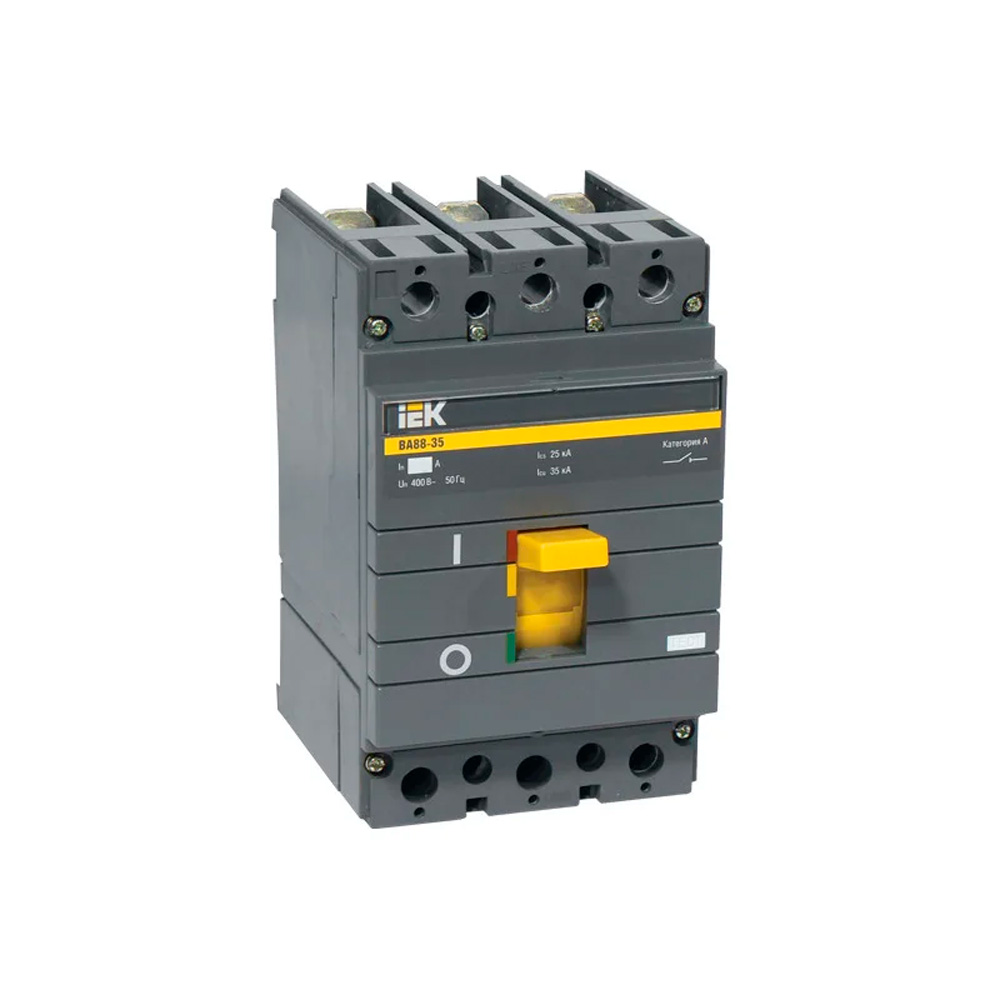 Фото Выключатель автоматический 3п 160А 35кА ВА 88-35 KARAT IEK SVA30-3-0160 {SVA30-3-0160;SVA30-3-0160-R}
