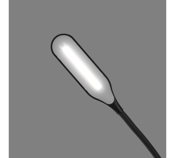 Фото Светильник настольный Click 4Вт, LED, 4000К, диммируемый 3 ступени, заряжаемый, на прищепке, черный REXANT {609-033} (1)